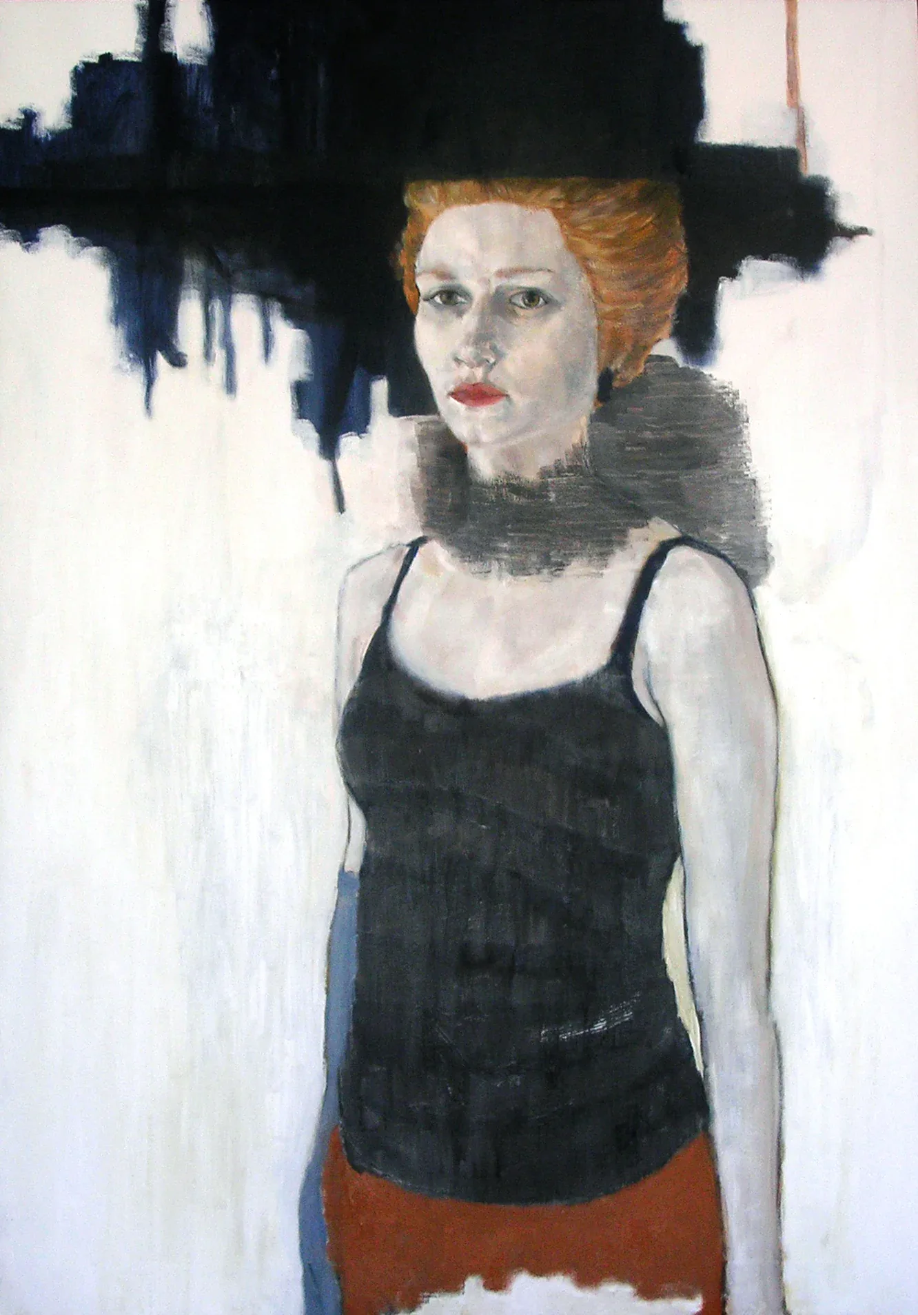 Oil painting: 116 X 81 . britash portrait